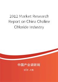 2012 Market Research Report on China Choline Chloride Industry