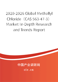 2020-2026 Global Methallyl Chloride(CAS 563-47-3) Market In-Depth Research and Trends Report 2020-2026 Global Methallyl Chloride(CAS 563-47-3) Market In-Depth Research and Trends Report