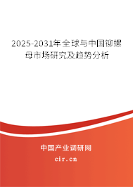 2025-2031年全球與中國鉚螺母市場研究及趨勢分析