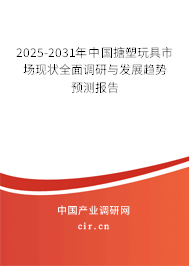 2025-2031年中國(guó)搪塑玩具市場(chǎng)現(xiàn)狀全面調(diào)研與發(fā)展趨勢(shì)預(yù)測(cè)報(bào)告