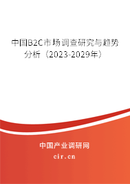 中國B2C市場調(diào)查研究與趨勢分析（2023-2029年）