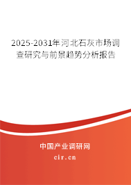 2025-2031年河北石灰市場調(diào)查研究與前景趨勢分析報(bào)告