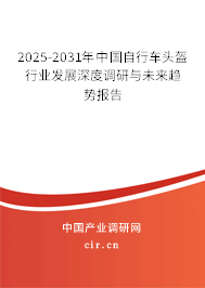 2025-2031年中國(guó)自行車(chē)頭盔行業(yè)發(fā)展深度調(diào)研與未來(lái)趨勢(shì)報(bào)告