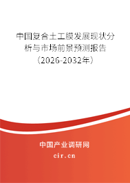中國復(fù)合土工膜發(fā)展現(xiàn)狀分析與市場前景預(yù)測報(bào)告（2026-2032年）