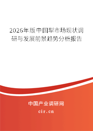 2026年版中國(guó)犁市場(chǎng)現(xiàn)狀調(diào)研與發(fā)展前景趨勢(shì)分析報(bào)告