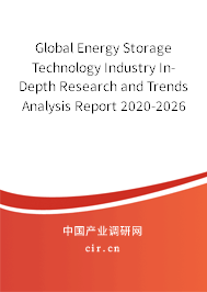 Global Energy Storage Technology Industry In-Depth Research and Trends Analysis Report 2020-2026