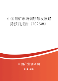 中國鉬礦市場調(diào)研與發(fā)展趨勢預(yù)測報告（2025年）