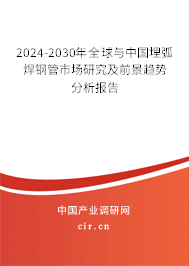 2024-2030年全球與中國埋弧焊鋼管市場研究及前景趨勢分析報告