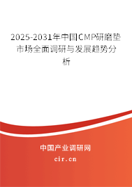 2024-2030年中國(guó)CMP研磨墊市場(chǎng)全面調(diào)研與發(fā)展趨勢(shì)分析