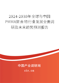 2024-2030年全球與中國(guó)PMMA聚合物行業(yè)發(fā)展全面調(diào)研及未來(lái)趨勢(shì)預(yù)測(cè)報(bào)告