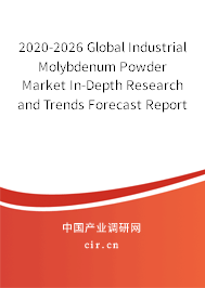 2020-2026 Global Industrial Molybdenum Powder Market In-Depth Research and Trends Forecast Report 2020-2026 Global Industrial Molybdenum Powder Market In-Depth Research and Trends Forecast Report