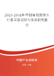 2025-2031年中國車載攝像頭行業(yè)深度調(diào)研與發(fā)展趨勢報告