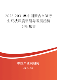 2025-2031年中國(guó)聚合MDI行業(yè)現(xiàn)狀深度調(diào)研與發(fā)展趨勢(shì)分析報(bào)告
