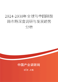 2024-2030年全球與中國磷酸酶市場(chǎng)深度調(diào)研與發(fā)展趨勢(shì)分析