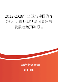 2022-2028年全球與中國(guó)汽車OE照明市場(chǎng)現(xiàn)狀深度調(diào)研與發(fā)展趨勢(shì)預(yù)測(cè)報(bào)告