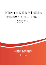 中國PET熱收縮膜行業(yè)調(diào)研與發(fā)展趨勢分析報告（2025-2031年）