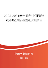 2025-2031年全球與中國(guó)醋酸鋱市場(chǎng)分析及趨勢(shì)預(yù)測(cè)報(bào)告
