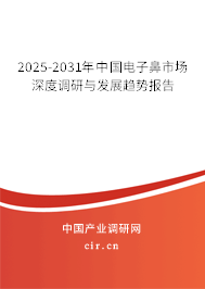 2025-2031年中國電子鼻市場深度調研與發(fā)展趨勢報告