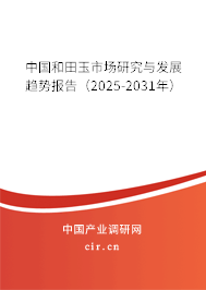 中國和田玉市場研究與發(fā)展趨勢報(bào)告（2025-2031年）