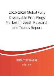 2020-2026 Global Fully Dissolvable Frac Plugs Market In-Depth Research and Trends Report 2020-2026 Global Fully Dissolvable Frac Plugs Market In-Depth Research and Trends Report