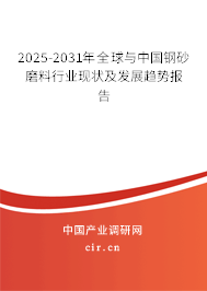 2025-2031年全球與中國(guó)鋼砂磨料行業(yè)現(xiàn)狀及發(fā)展趨勢(shì)報(bào)告